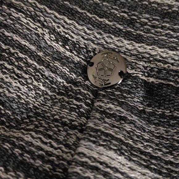 NWT Trina Turk Size Small Bellingham Gray Space Dye Knit Dress - Picture 13 of 13